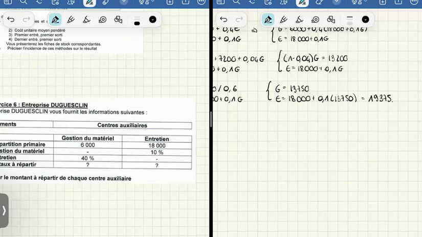 Comptabilité Exercices 5 à 9